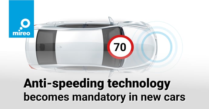 Anti-speeding technology has just become mandatory in EU cars