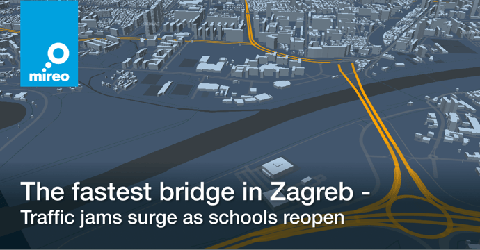 The fastest bridge in Zagreb - Traffic jams surge as schools reopen