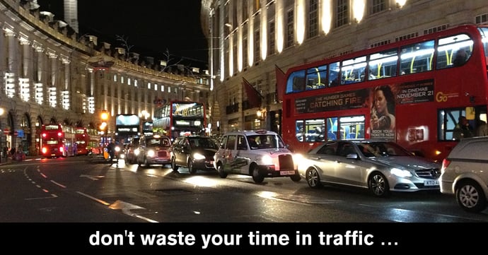 Have you ever thought about how much time you spend in traffic?